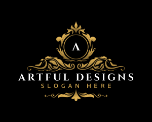 Luxurious Royal Shield logo design