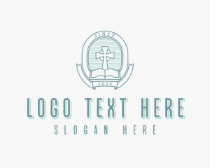 Biblical - Biblical Religious Cross logo design