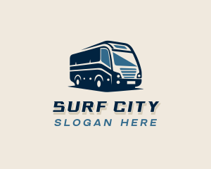 City Bus Tour Vehicle logo design