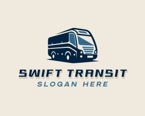 Transit - City Bus Tour Vehicle logo design