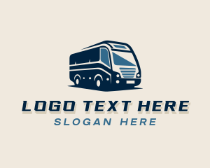 Transport - City Bus Tour Vehicle logo design