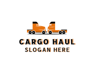 Freight Trucking Vehicle logo design