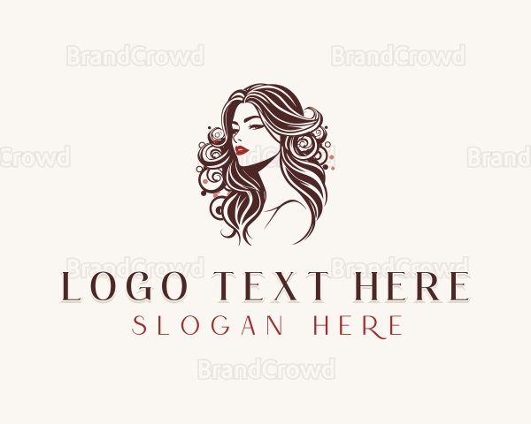 Woman Beauty Salon Logo