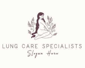 Nude Natural Woman logo design