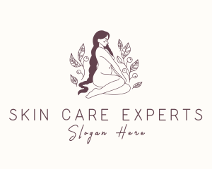 Nude Natural Woman logo design