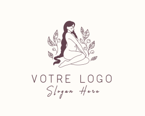 Nude - Nude Natural Woman logo design