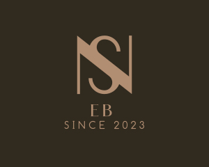 Letter Sn - Minimalist Elegant Company logo design