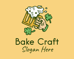 St. Patrick's Day Irish Beer  logo design