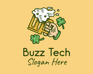 St. Patrick's Day Irish Beer  logo design