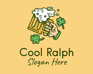 St. Patrick's Day Irish Beer  logo design