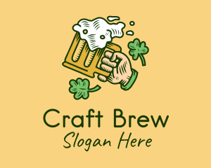 Beer - St. Patrick's Day Irish Beer logo design