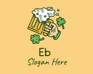 St. Patrick's Day Irish Beer  logo design