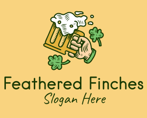 St. Patrick's Day Irish Beer  logo design