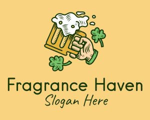 St. Patrick's Day Irish Beer  logo design