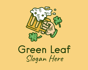 St. Patrick's Day Irish Beer  logo design