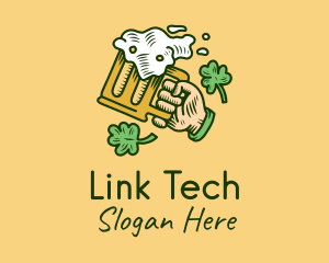 St. Patrick's Day Irish Beer  logo design