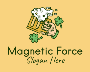 St. Patrick's Day Irish Beer  logo design