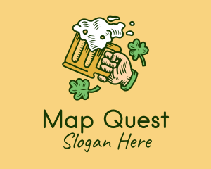 St. Patrick's Day Irish Beer  logo design