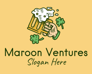 St. Patrick's Day Irish Beer  logo design