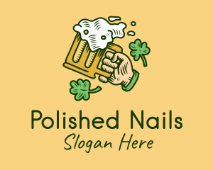 St. Patrick's Day Irish Beer  logo design