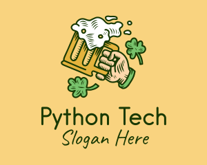 St. Patrick's Day Irish Beer  logo design