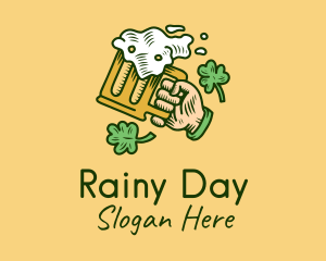 St. Patrick's Day Irish Beer  logo design