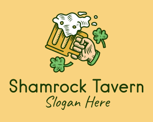 Irish - St. Patrick's Day Irish Beer logo design