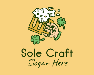 St. Patrick's Day Irish Beer  logo design