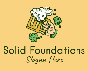 Mug - St. Patrick's Day Irish Beer logo design