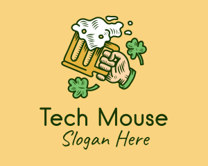 St. Patrick's Day Irish Beer  logo design