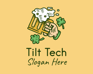 St. Patrick's Day Irish Beer  logo design