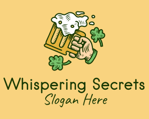 St. Patrick's Day Irish Beer  logo design