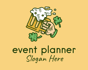 Hat - St. Patrick's Day Irish Beer logo design