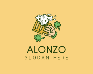 St. Patrick's Day Irish Beer  logo design