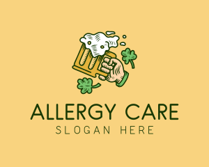 St. Patrick's Day Irish Beer  logo design