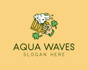 St. Patrick's Day Irish Beer  logo design