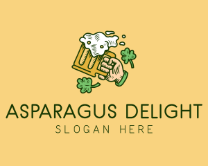 St. Patrick's Day Irish Beer  logo design