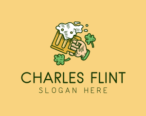 St. Patrick's Day Irish Beer  logo design