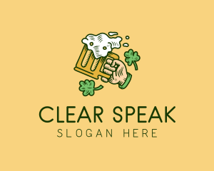 St. Patrick's Day Irish Beer  logo design