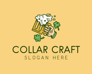 St. Patrick's Day Irish Beer  logo design