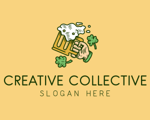 St. Patrick's Day Irish Beer  logo design