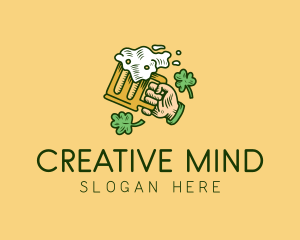 St. Patrick's Day Irish Beer  logo design