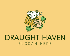 St. Patrick's Day Irish Beer  logo design