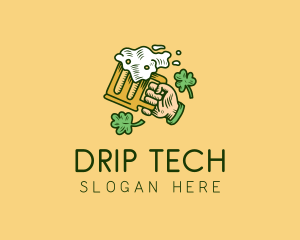 St. Patrick's Day Irish Beer  logo design