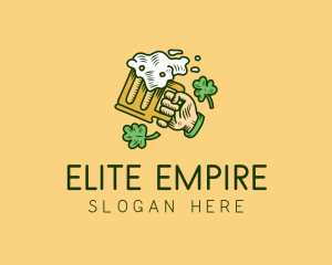 St. Patrick's Day Irish Beer  logo design