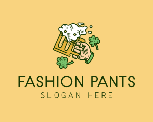 St. Patrick's Day Irish Beer  logo design