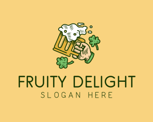 St. Patrick's Day Irish Beer  logo design