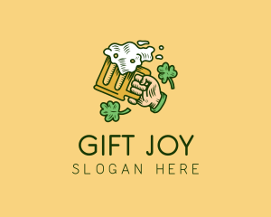 St. Patrick's Day Irish Beer  logo design