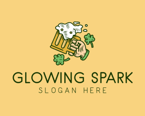 St. Patrick's Day Irish Beer  logo design