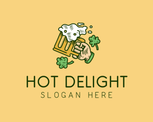 St. Patrick's Day Irish Beer  logo design